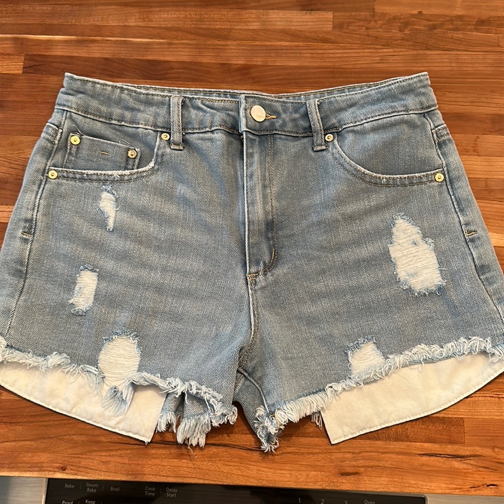 Tractr girls denim shorts Sz 14